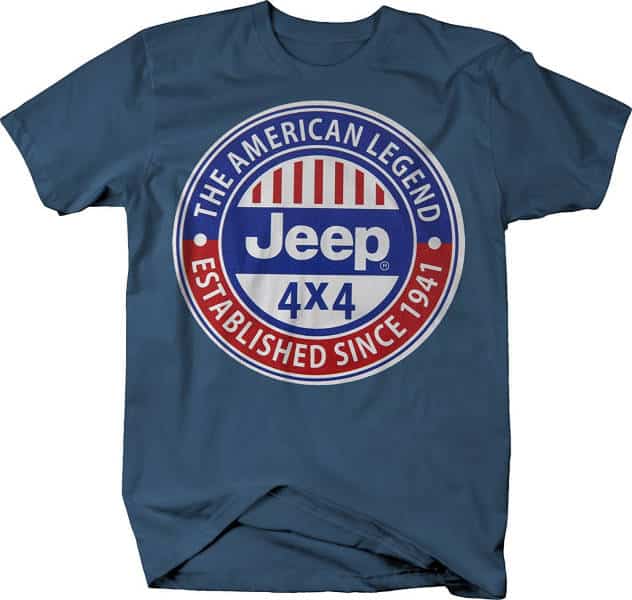 Jeep T Shirts Die Amerikanische Legende