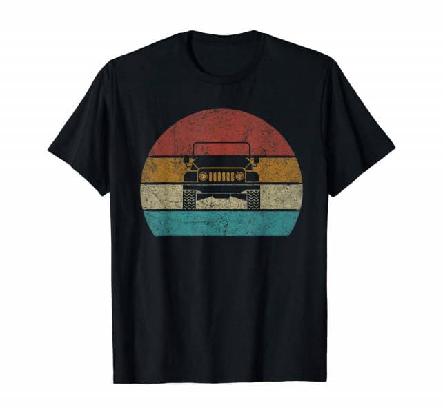 Jeep T Shirts Retro