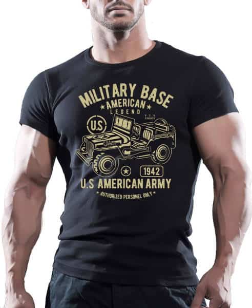Jeep T Shirts U.S. American Army