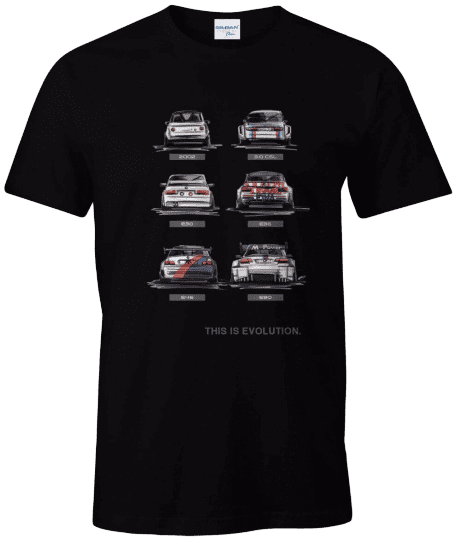 Bmw T Shirt M3 Evolution