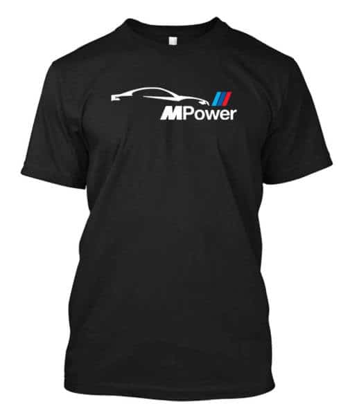 Bmw T Shirt Mpower Automobil